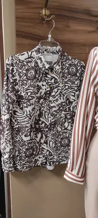 Košile PUR PURA - rozpínací