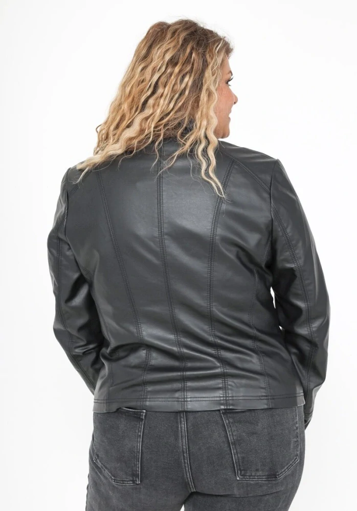 Koženková bunda ESCANDELLE - Dita