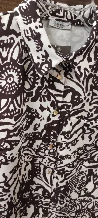 Košile PUR PURA - rozpínací