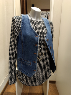 halenka PRATTO - gum.po bocích/ dlouhý ruk.