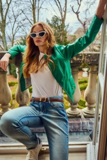 Koženková bunda ESCANDELLE - Nela